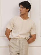 Cream Classic Crew Neck