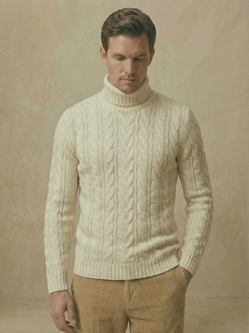 Ashcroft Cable Turtleneck