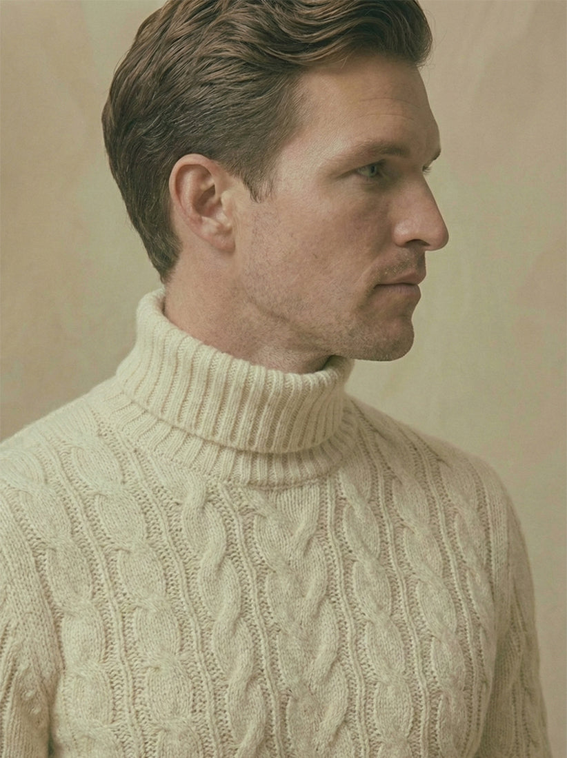 Ashcroft Cable Turtleneck