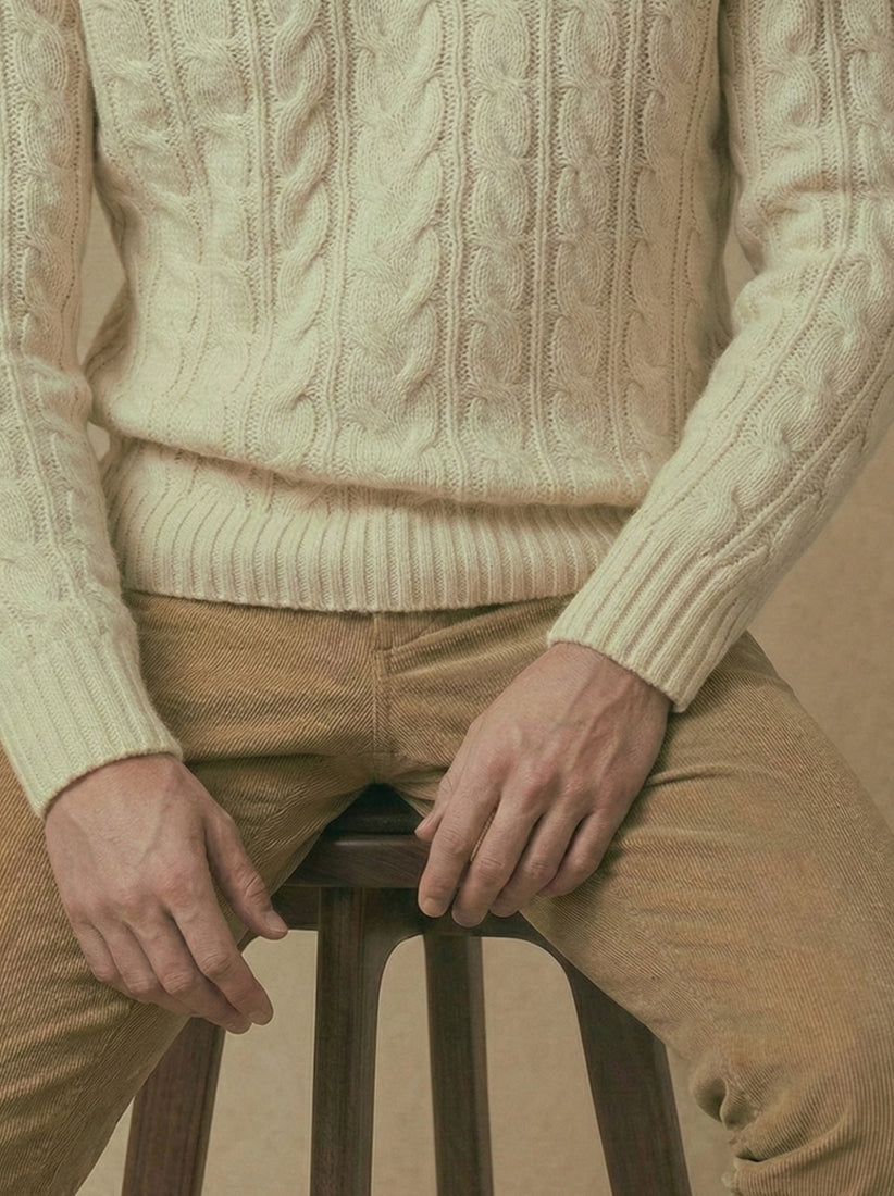 Ashcroft Cable Turtleneck