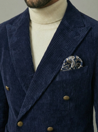 Navy Corduroy Blazer